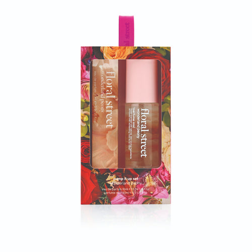 Floral Street Wonderland Peony Pump It Up Set | Award-winning British vegan fragrances