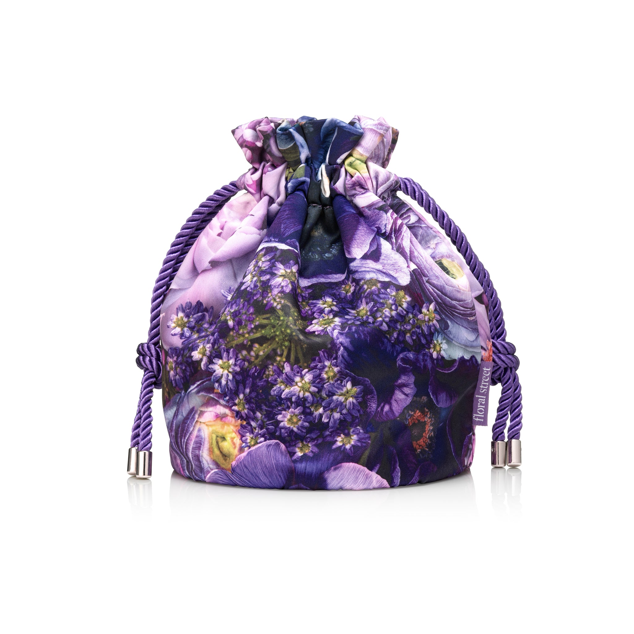 Lavender Floral Drawstring Women’s Bag Loveshackfancy x Aerin Drawstring Bag New | Mercari main image 2