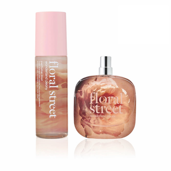 Wonderland Peony Perfume Mist & 50ml Eau de Parfum Bundle