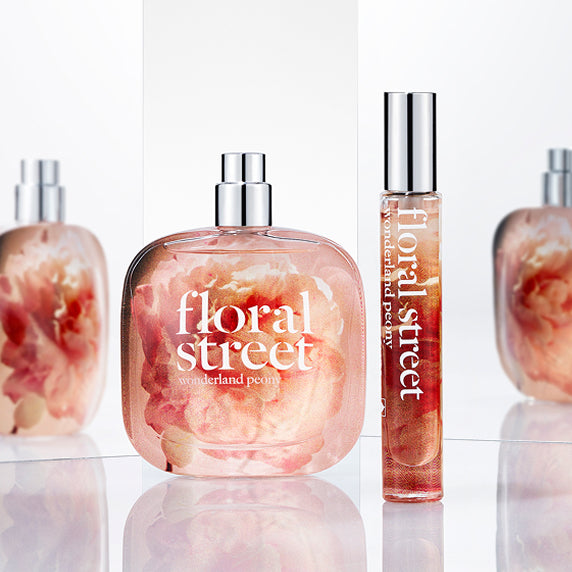 Wonderland Peony Home & Away Gift Set |  Bestseller | Floral Street | Vegan & Luxury Fragrances