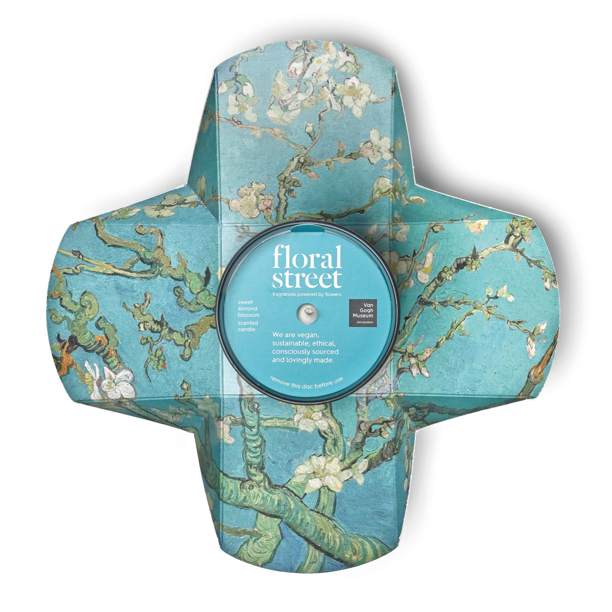 Sweet Almond Blossom Candle - Floral Street x Van Gogh Museum