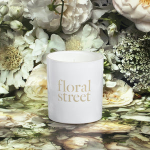 floral street white rose candle