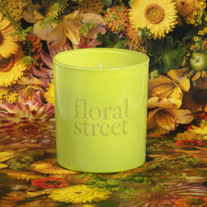 floral street spring bouquet candle
