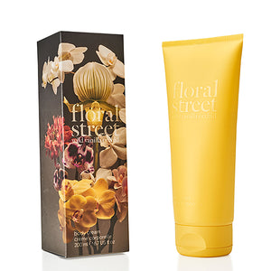 Wild vanilla orchid 200ml vegan body cream with recyclable sugarcane packaging 1